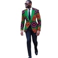 thumbnail image 1 of BAZINRICHE African Men's Fashion Hip hop Blazer Dress Casual Suit Dashiki Blazer WYN878, 1 of 5