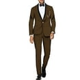thumbnail image 1 of BAZINRICHE Male Slim Fit Fancy Blazers Jacket Wedding Banquet Business Party Suits WYNX800, 1 of 5