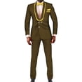 thumbnail image 1 of BAZINRICHE Men Jacket Blazer pants set Suits Wedding Banquet Fit Casal Business Male Blazer WYNX201, 1 of 3