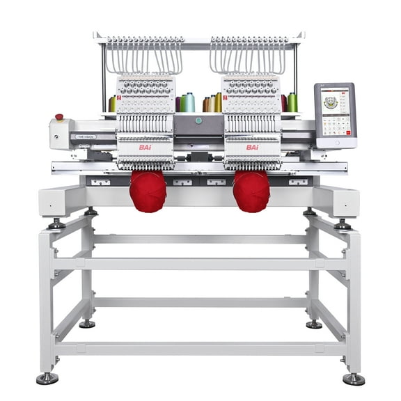 BAi VisionV22-2 Industrial Embroidery Multi Needle Sewing Machine and Wide Arm System