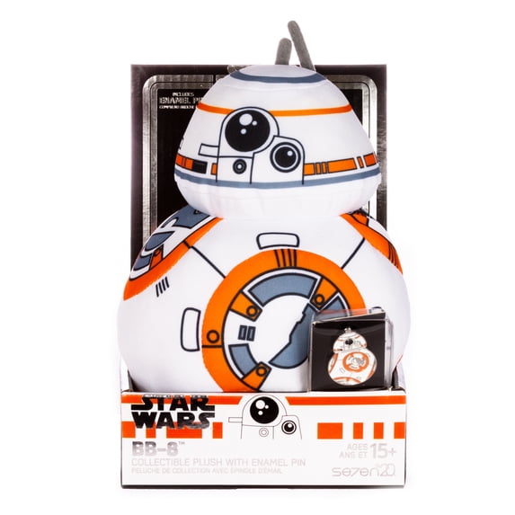 BB-8 7" Plush & Pin Set