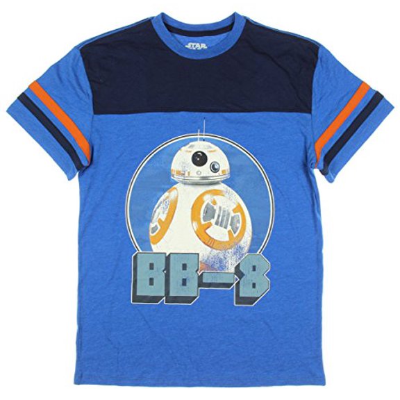 BB-8 Astomech Droid Licensed Graphic Ringer T-Shirt - 2XL