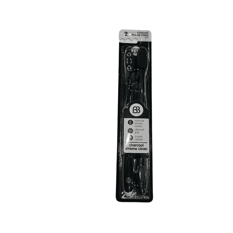 BB Charcoal Xtreme Clean Toothbrushes - Walmart.com