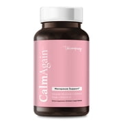 BB Company CalmAgain Menopause Relief and Mood Support for Womens Health, Hot Flashes, Hormone-Free - Siberian Rhubarb, 30 Count