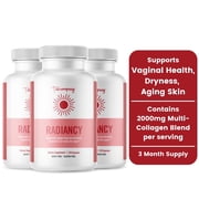 BB Company - Radiancy Vaginal Probiotics for Vaginal Health, Dryness, Womens Health, 120 Ct 3 pack