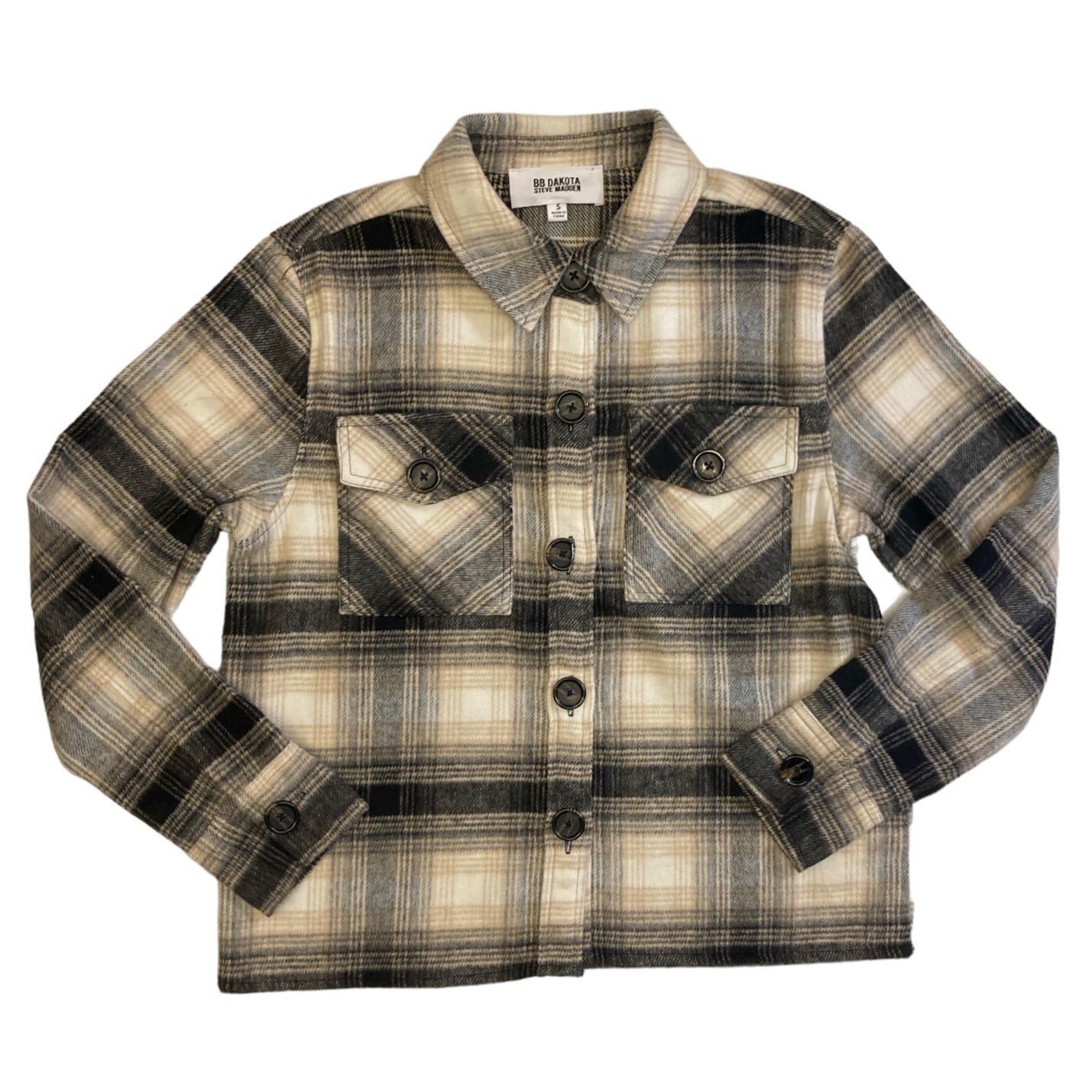 HOT Clothing Bb Dakota Flannel Jacket Shacket Jacket Shacket