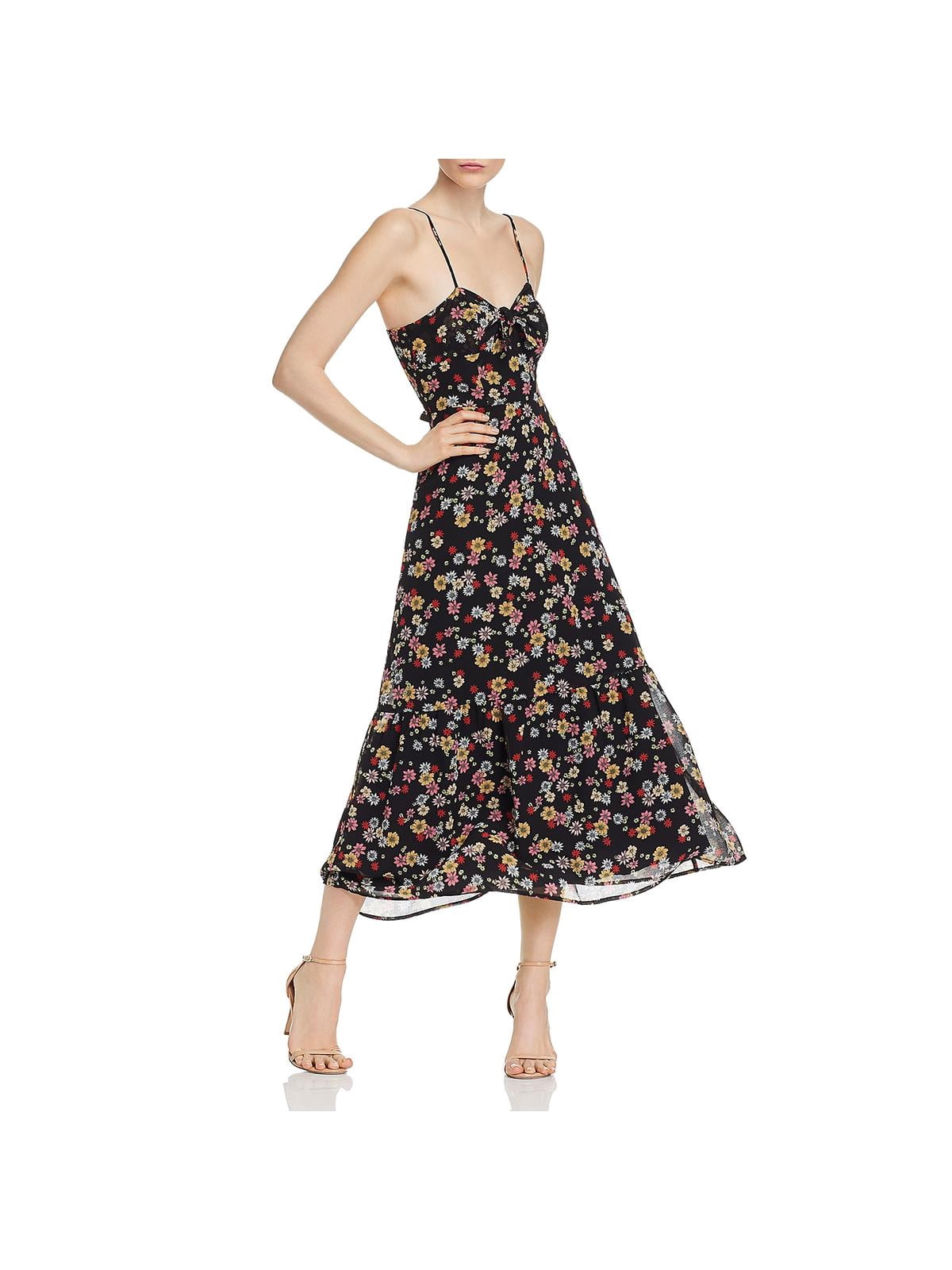 knee length dresses for ladies BB Dakota All mixed Up Midi Dress