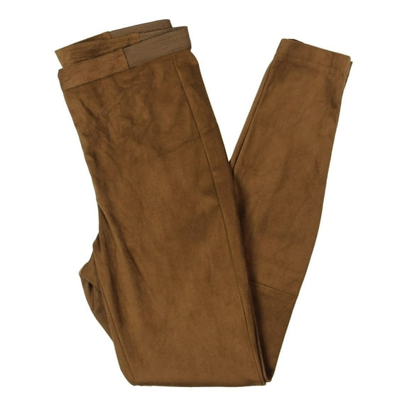 BB Dakota Womens Faux Suede High Waist Leggings