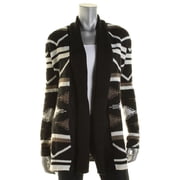 BB Dakota Womens Wool Blend Open Front Cardigan Sweater