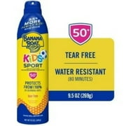 Banana Boat Kids Sport Sunscreen Spray, SPF 50, 9.5 oz