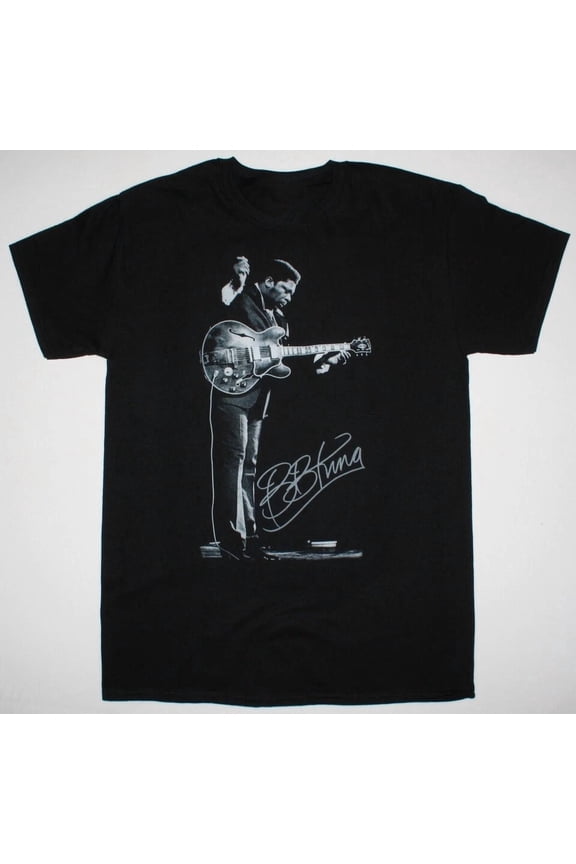 BB King In Concert Men T-shirt Black Unisex Size S-3XL