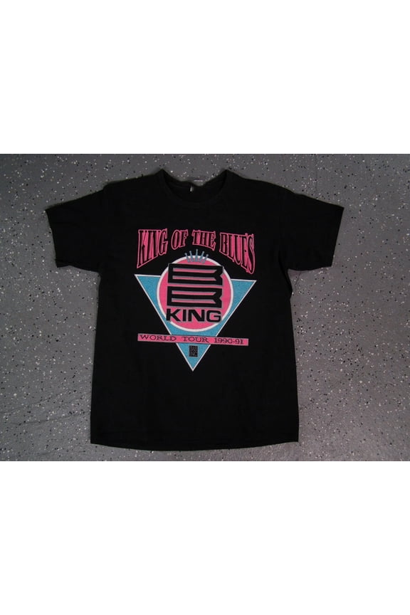 BB King King of The Blues 1991 Tour T Shirt Full Size S-5XL