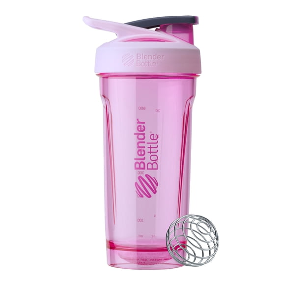 BlenderBottle Strada Tritan 28oz Shaker Cup with Lockable Flip Cap Pink