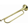 thumbnail image 1 of BB Trumpet Marching Bugle Music Instrument with Mouthpiece, Brass Musical Instrument Professional for Band Advanced Student, 1 of 3