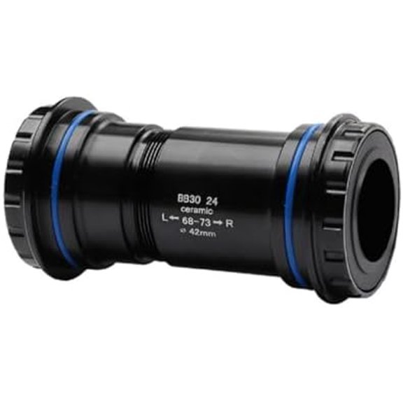 BB30 Threaded-Together Ceramic Bearing Press Fit BB Bottom Bracket for 24mm (Compatible with Shimano) or 22/24mm (SRAM GXP) Crank Spindle$$Sport & Recreation Other