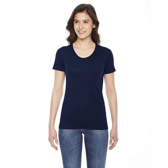 BB301W American Apparel Ladies' Short-Sleeve Crewneck Navy XL