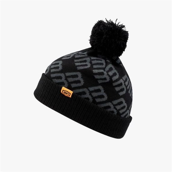 BB33 Cuff Beanie, Black & Charcoal