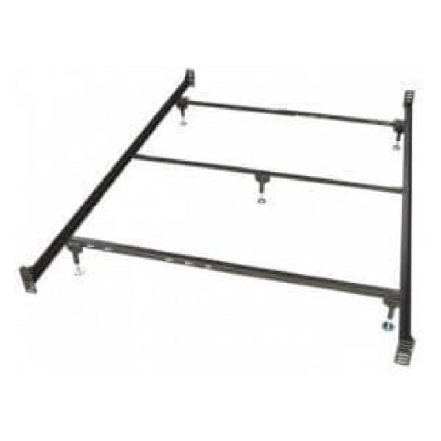 BB34 Bolt On Headboard and Foot Board Bed Frame Center Feet Queen