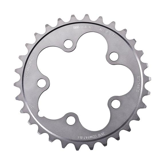 BBB BCR-16S - TripleGear Chainring (S9/10, 74BCD, 30T)