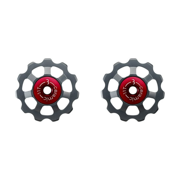 BBB Cycling 11-T Ceramic 7075 Aluminium Alloy Derailleur Jockey Wheels SRAM Shimano and Campagn