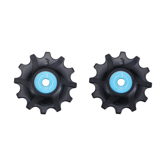 BBB Cycling 12-T SRAM Compatible Derailleur Jockey Wheels 11 Speed I Narrow/Wide With Sealed Be