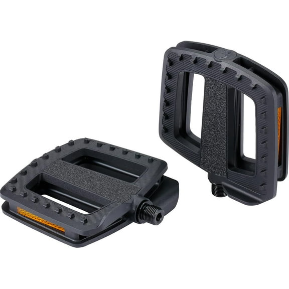 BBB Cycling ErgoBase Bike Pedals Large Platform Ergonomic Bicycle Pedals Suitable for Urban
