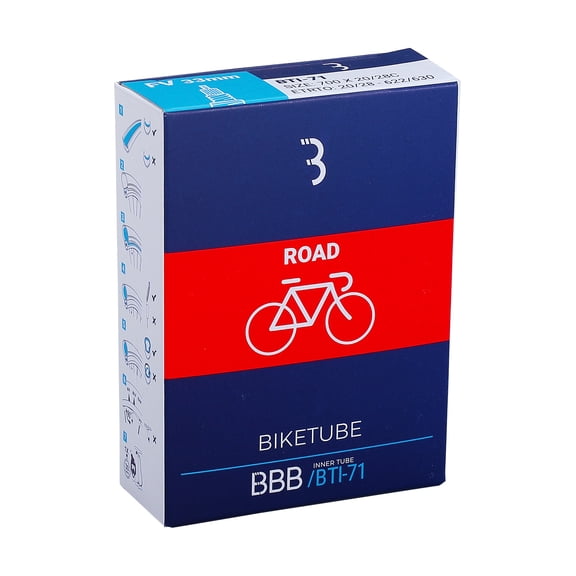BBB Fahrradschlauch BTI-71 Schlauch, Schwarz