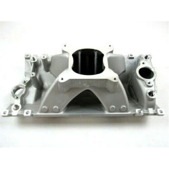 BBC 350 Vortec High Rise Intake Manifold, Satin