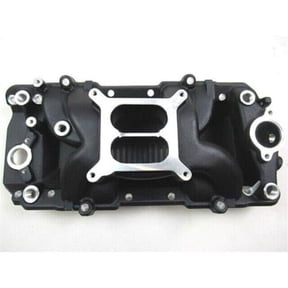 BBC 454 Eliminator Oval Port Intake Manifold, Black - BPE-4018B