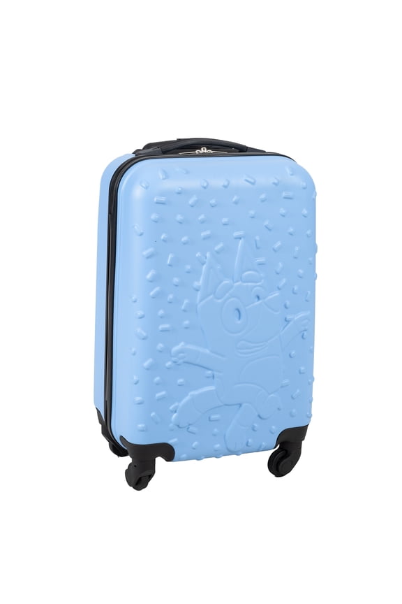 Bluey Boy's 20" Embossed Luggage -Light Blue