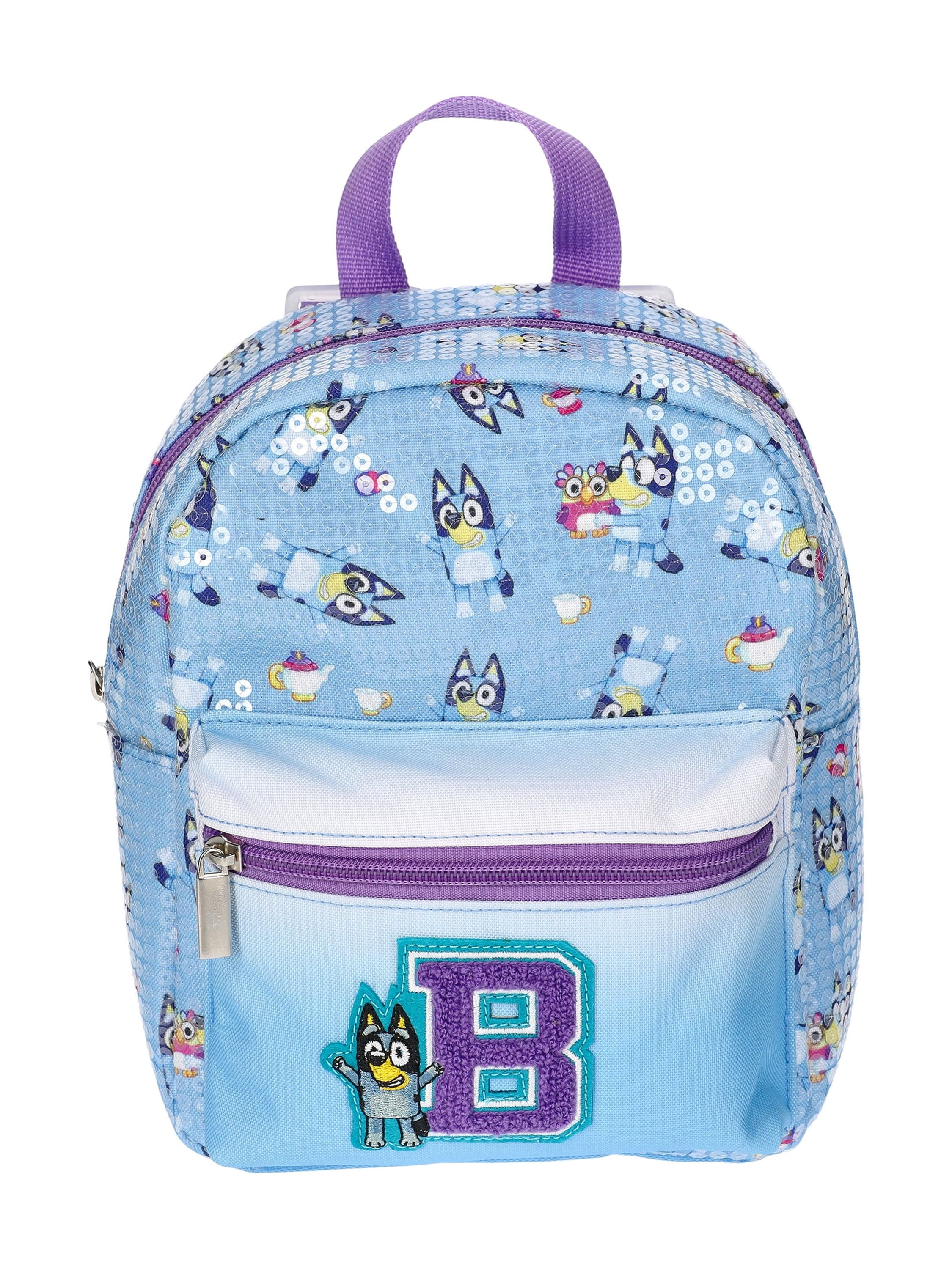 Bluey Girls Mini Backpack, Blue - Walmart.com