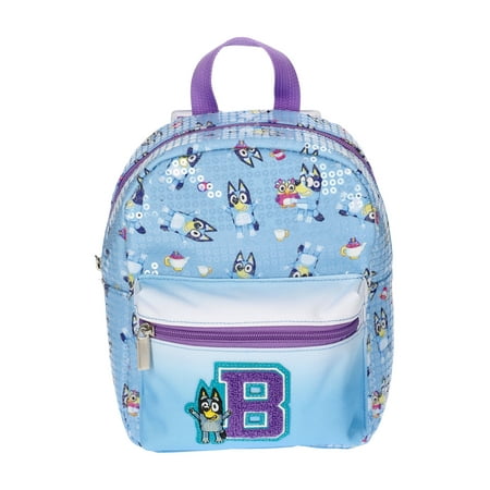 Bluey Girls Mini Backpack, Blue