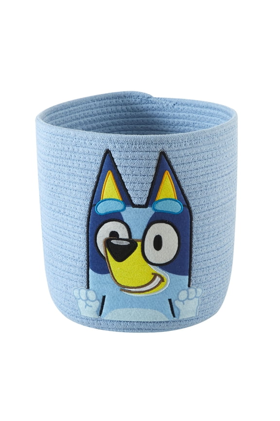 BBC Bluey Rope Storage Basket, 10" X 10"