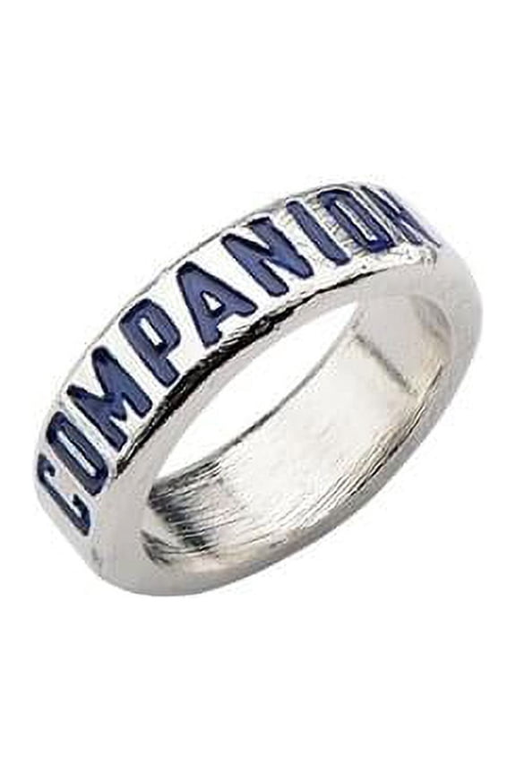 BBC Doctor Who Stainless Steel Companion Ring | Size 6 Unisex