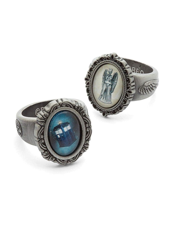 Doctor Who TARDIS Cameo Ring: Size 7 Unisex