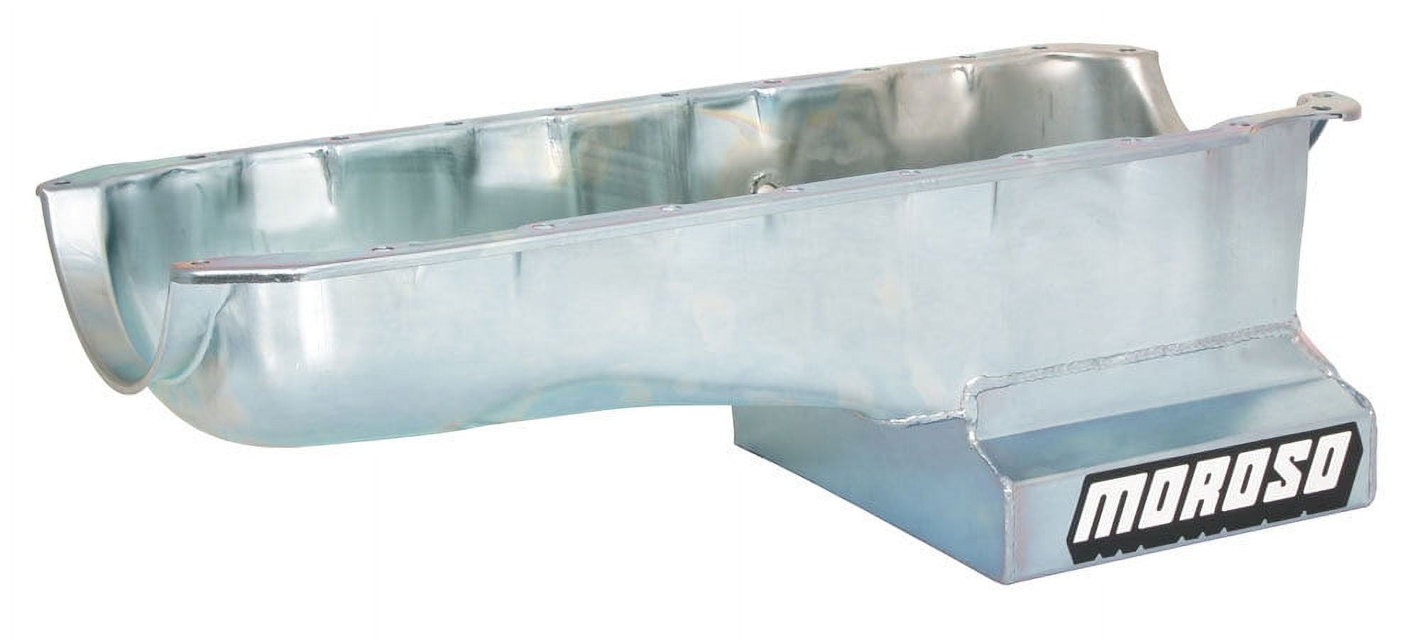Moroso BBC Gen IV Steel Oil Pan - 6qt- GM A-Body Moroso BBC Gen IV Steel Oil Pan - 6qt- GM A-Body