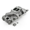 thumbnail image 1 of Speedmaster 1-147-016 Compatible with Chevy BBC 454 Oval Port LowRise Aluminum Intake Manifold [Satin], 1 of 8