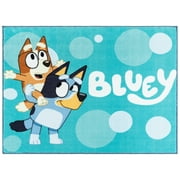 BBC Licensed Playful Bluey Youth Printed Area Rug, 3x5