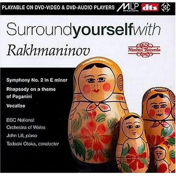 BBC Orchestra Wales / Rachmaninoff / Lill / Otaka - Surround Yourself with Rachmaninoff - Music & Performance - DVD