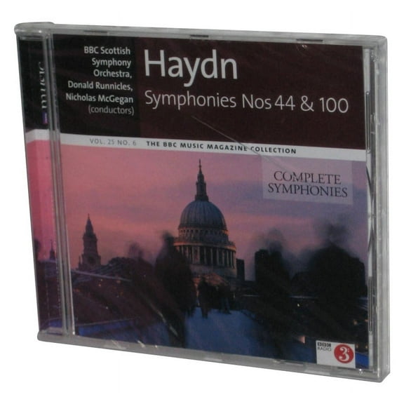 BBC Scottish Haydn Symphonies Nos 44 & 100 (2016) Audio Music CD - (Cracked Jewel Case)