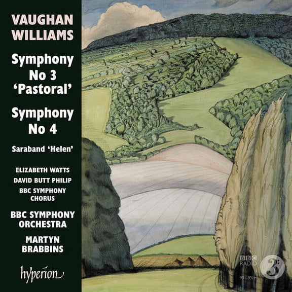 BBC Symphony Orchestra & Martyn Brabbins - Vaughan Williams: Symphonies Nos. 3 & 4 - Music & Performance - CD