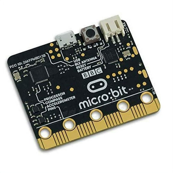 BBC micro:bit Microcontroller with Motion Detection, Compass, LED, and Bluetooth
