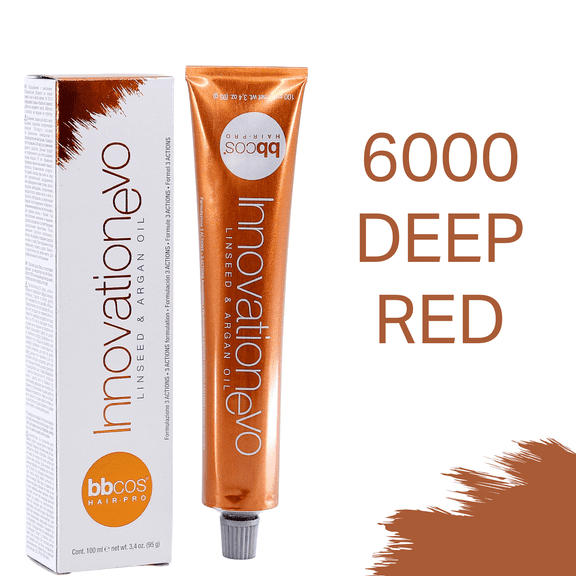 BBCos InnovationEvo Hair Color 100 mL 6000-Deep Red