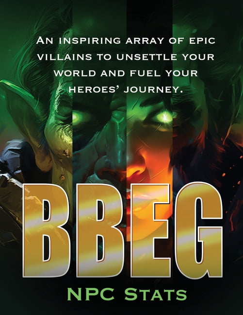 BBEG NPC Stats, (Paperback)
