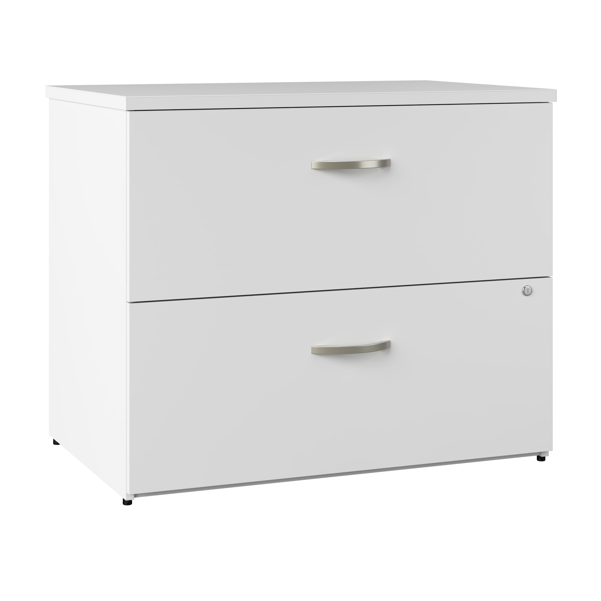 BBF Office in an Hour 2-Drawer Engineered Wood Lateral File Cabinet in ...