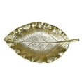 thumbnail image 1 of BBH Homes UBBBVK054AB2020SC2HS 7.08 x 3.74 x 0.78 in. Handmade Gold Coated Decorative Aluminum Tray, 1 of 1