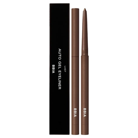 BBIA Last Auto Gel Eyeliner, Multi-Use Longwear & Waterproof Eye Liner, 04 MELLOW BROWN