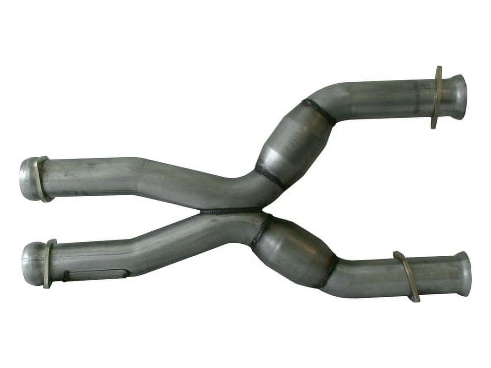 BBK 7904 Mustang Coyote Swap Short Mid X Pipe w Catalytic Converters 3.0 For BBK Long Tube