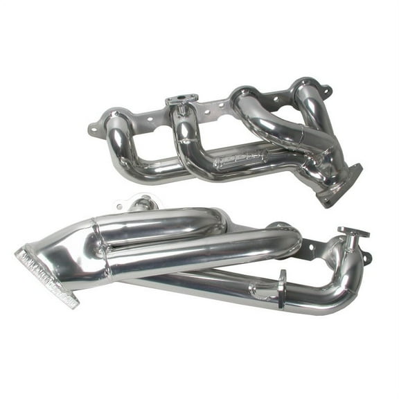 BBK PERFORMANCE 40050 99-07 GM TRUCK/SUV 4.8/5.3L 1-3/4IN SHORTY TUNED LENGTH EXHAUST HEADERS (SILVER Fits select: 1999-2009 CHEVROLET SILVERADO, 2011 CHEVROLET SILVERADO K1500 LT