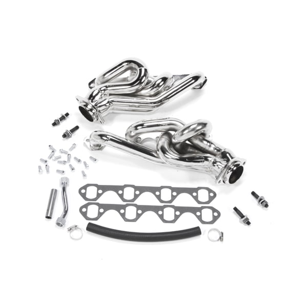 BBK 94-95 Mustang 5.0 Shorty Tuned Length Exhaust Headers - 1-5/8 Chrome